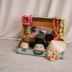 Accessoires photobooth (valise ancienne)