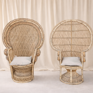 Fauteuils Emmanuelle bohème (la paire)