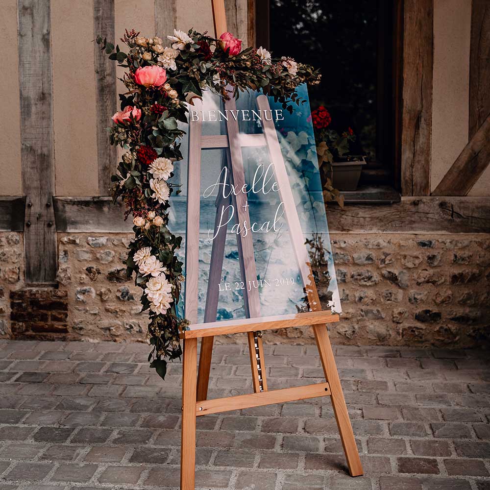 Chevalet En Bois Personnalisé, Chevalet De Peintre En Bois