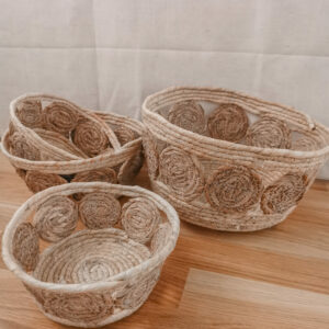 Corbeille en jute